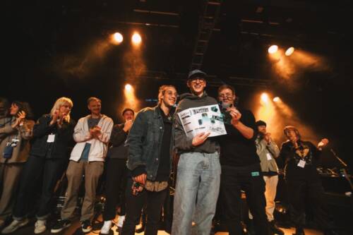 241123 Preisverleihung Leon Wiesmann bandxostfinale Yves Nossack LQ 32 1024x683