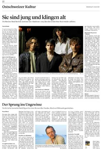 15 01 2026 St Galler Tagblatt Sie sind jung und klingen alt